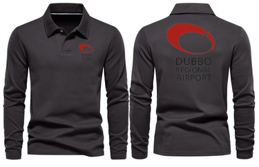 DUBBO REGIONAL AIRPORT LONG SLEEVE POLO